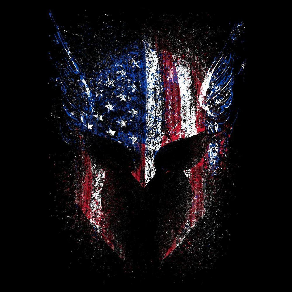 Women's American Valkyrie T-Shirt - Black - Image 4