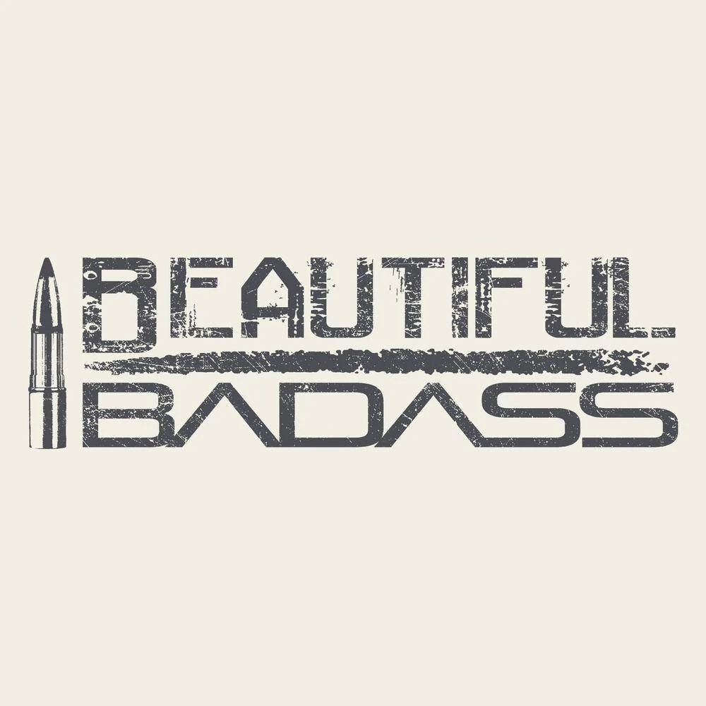 Women's Beautiful Badass Cropped T-Shirt- Natural - Image 2
