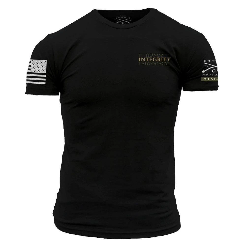 Grunt Style Foundation Tee - Black - Image 5