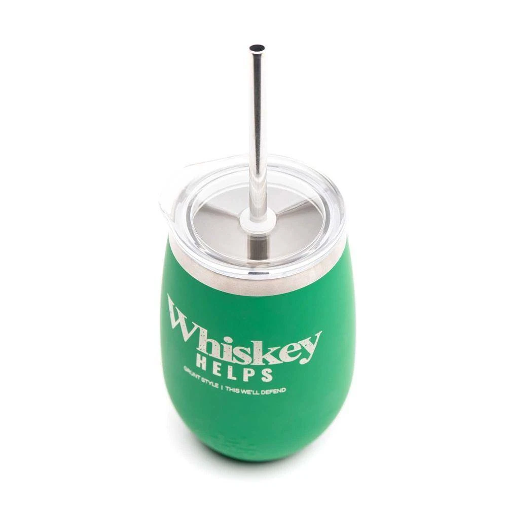 Accessories Whiskey Helps™ 12oz Tumbler - Green - Image 6