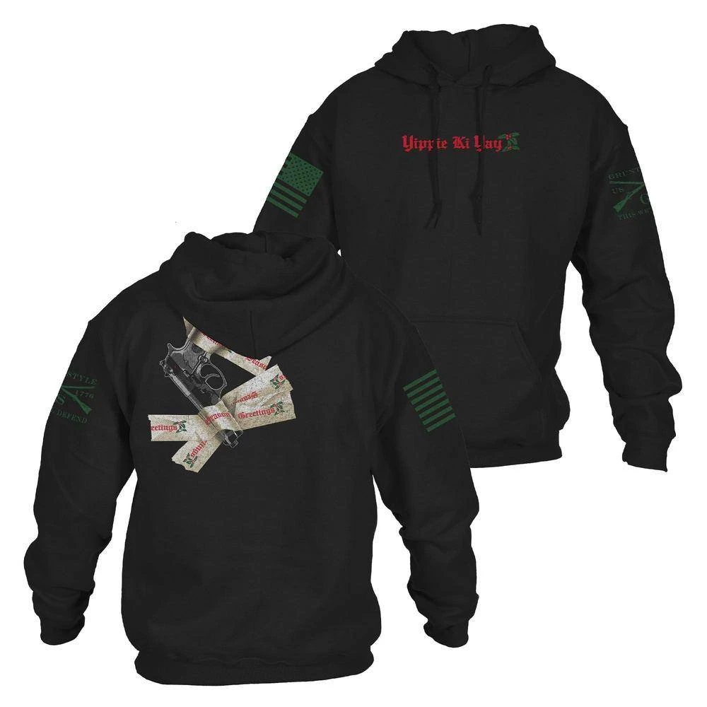 Yippee Ki Yay 2.0 Hoodie - Black