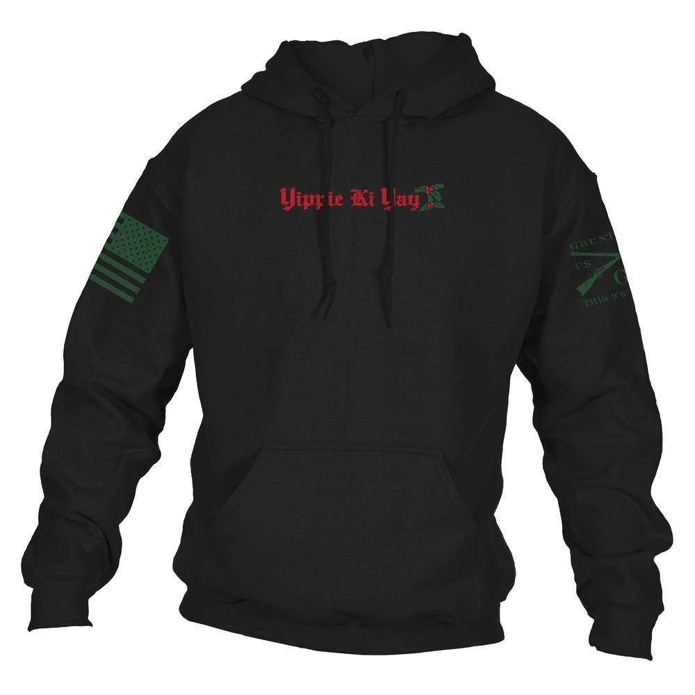 Yippee Ki Yay 2.0 Hoodie - Black - Image 4