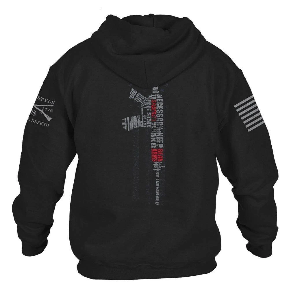 Second Amendment 2.0 Hoodie - Black - Image 6