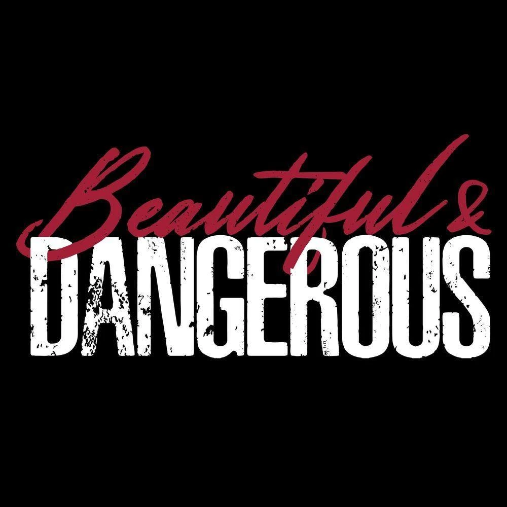 Women's Beautiful & Dangerous T-Shirt - Black - Image 4