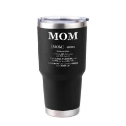 Accessories Mom Defined 30oz Tumbler - Black