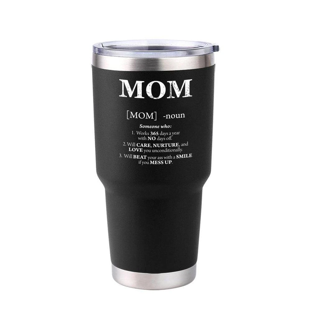 Accessories Mom Defined 30oz Tumbler - Black