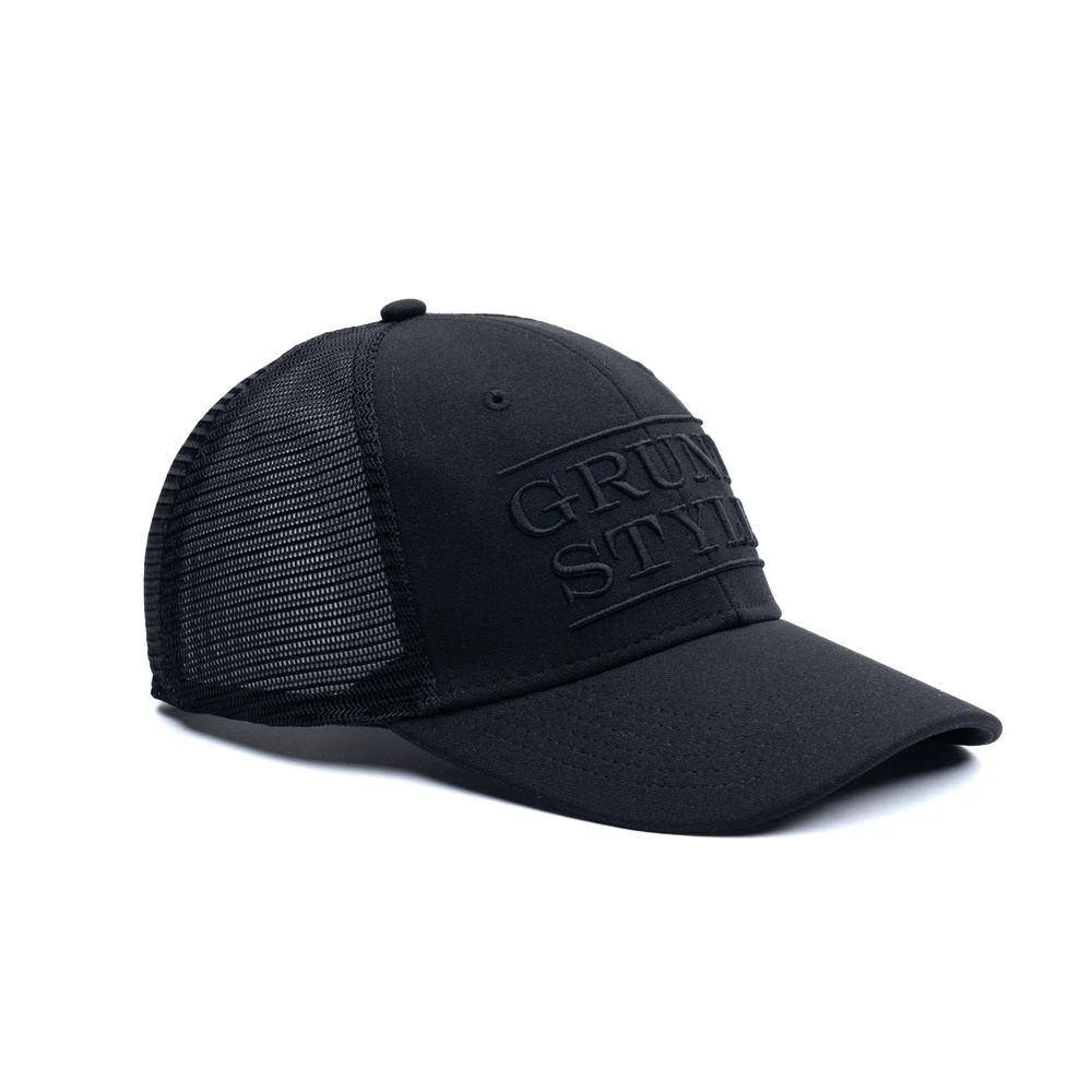 Accessories Grunt Style Stacked Logo - Black Hat - Image 7