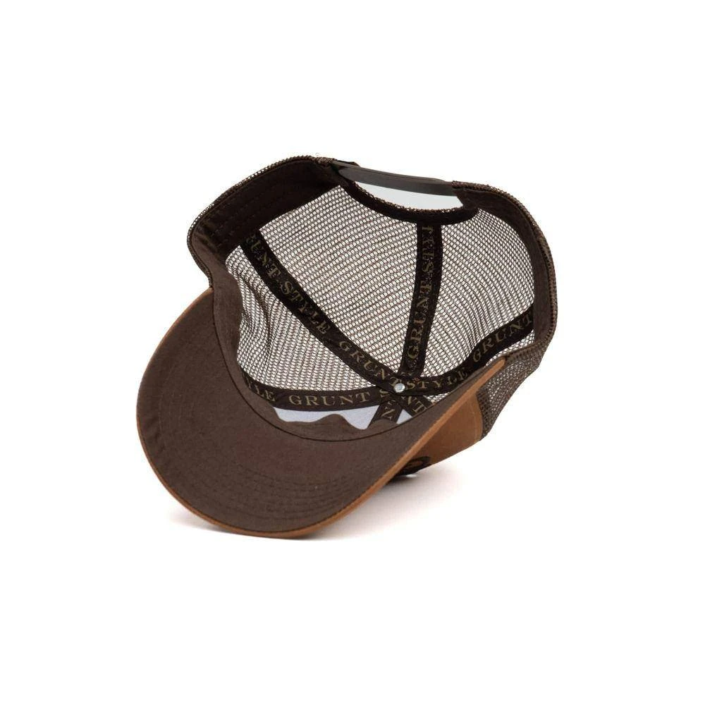 Accessories Grunt Style Stacked Logo - Canvas Hat - Image 6
