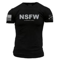 Not Safe For Work T-Shirt - Black