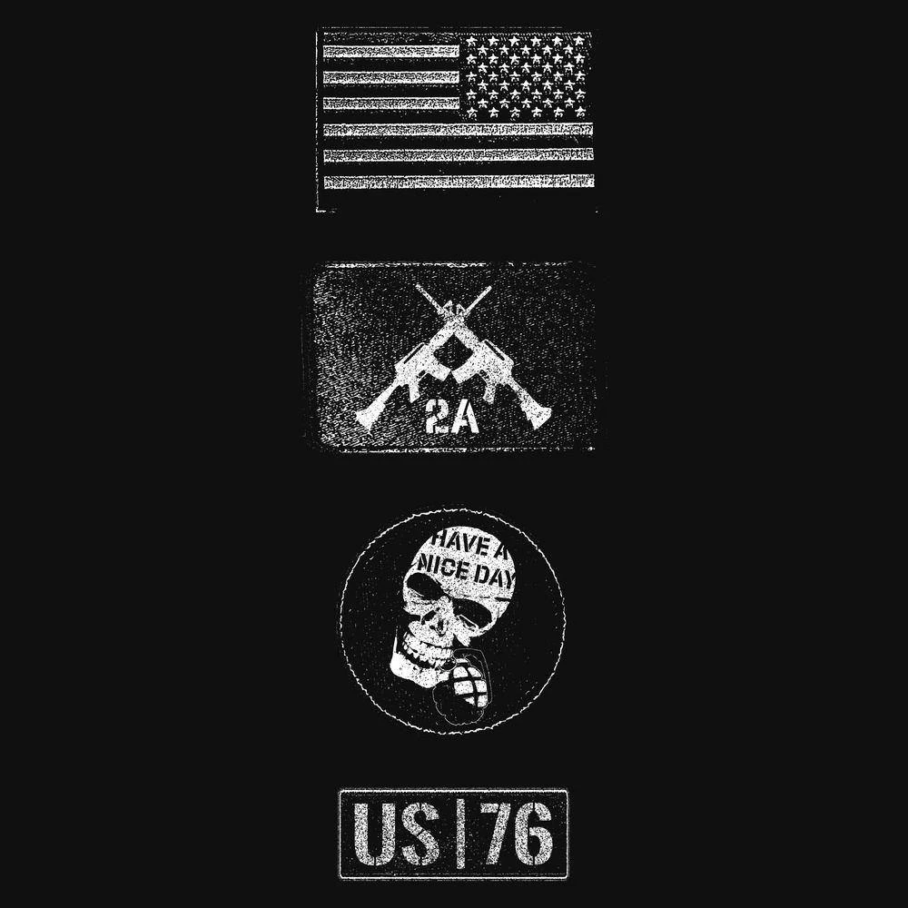 Grunt Style Patch Full-Zip Hoodie - Black - Image 7