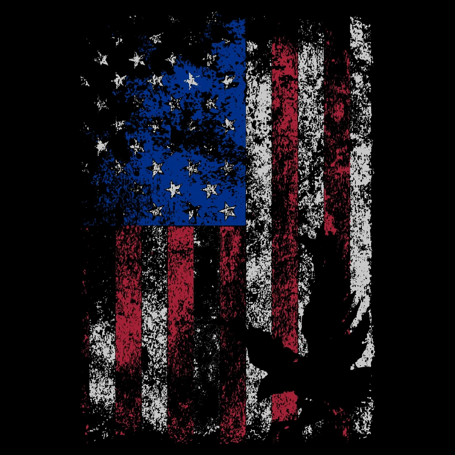 Freedom Flag Full-Zip Hoodie - Black - Image 8