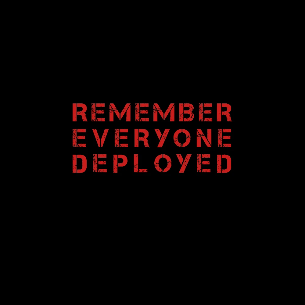 R.E.D. All Forces Premium Full Zip Hoodie - Black - Image 5