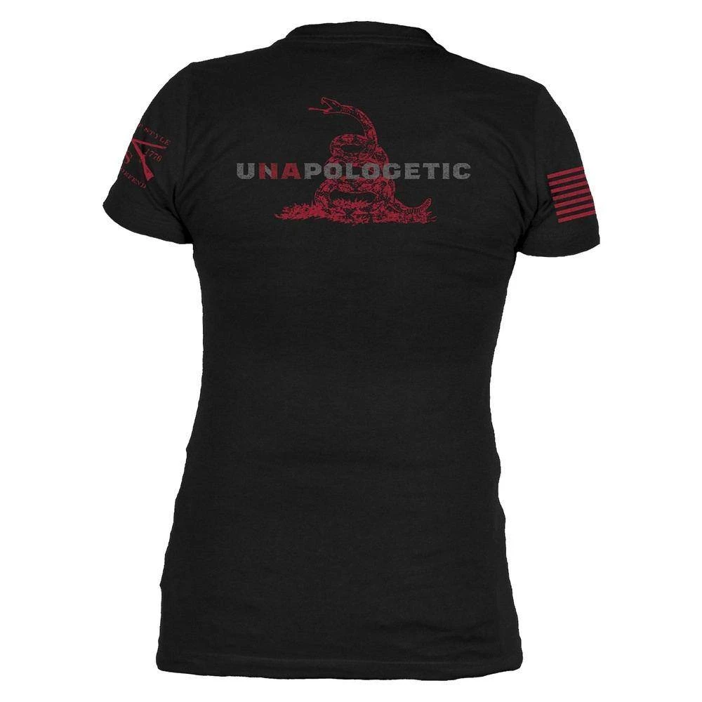 Women's Unapologetically 2A V-Neck - Black - Image 6