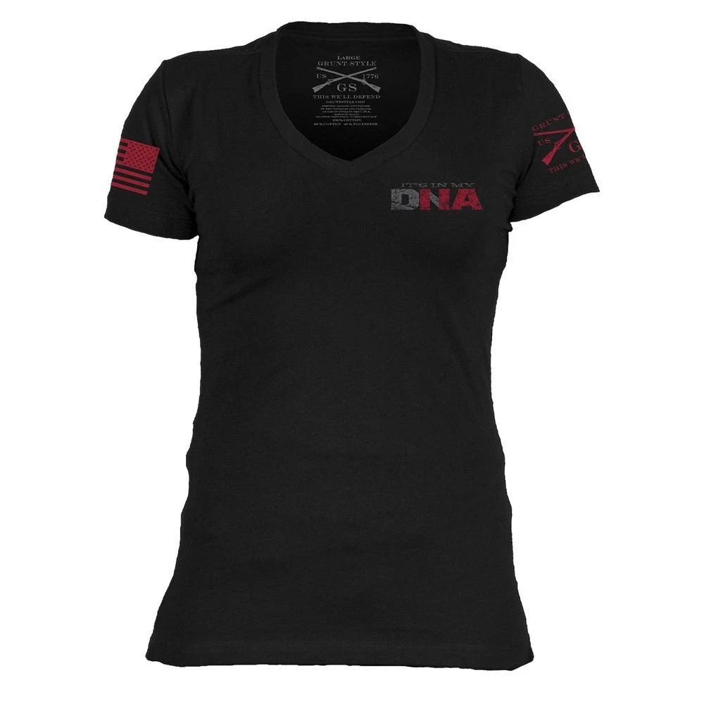 Women's Unapologetically 2A V-Neck - Black - Image 7