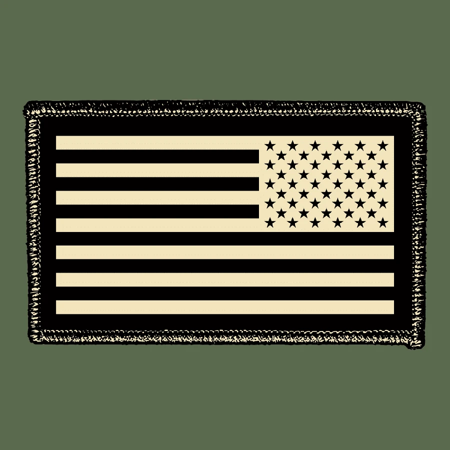 Name Tape Hoodie - Military Green - Image 9