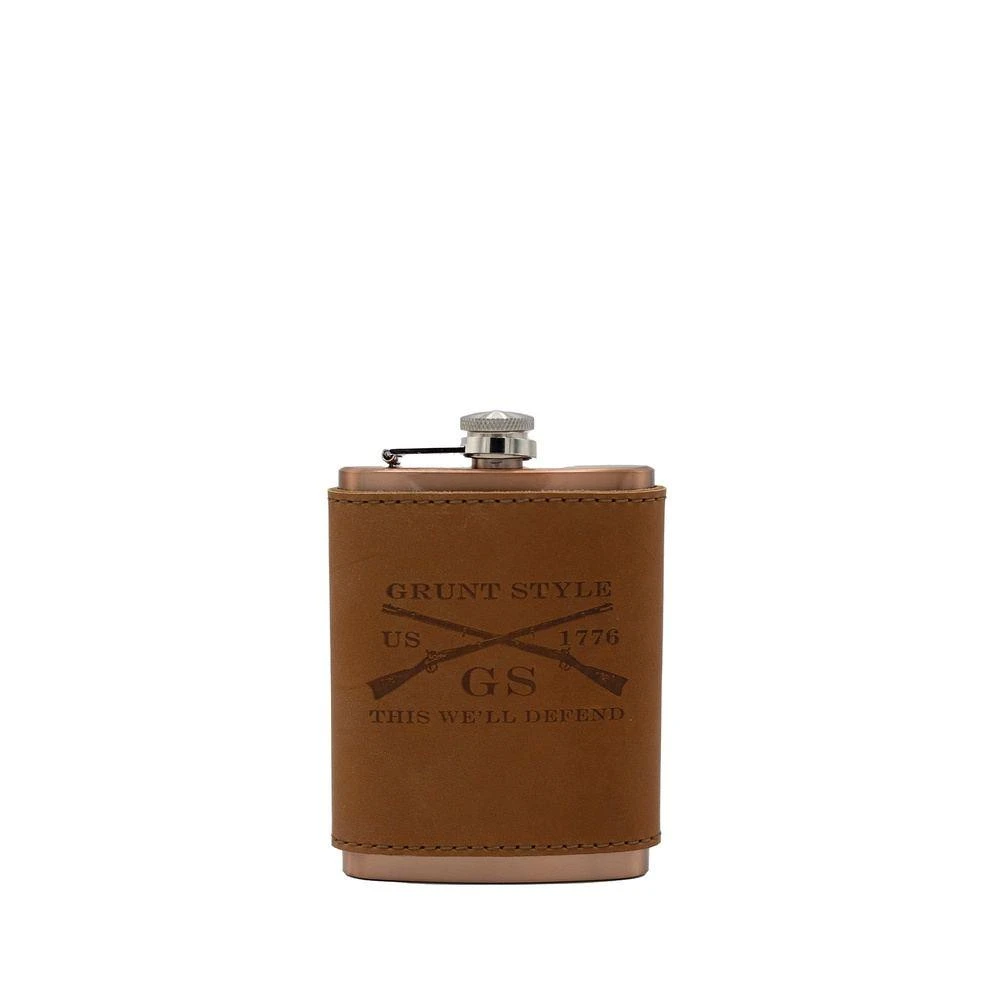 Accessories Leather Wrapped Flask - Image 2