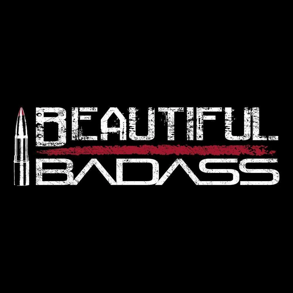Women's Beautiful Badass Cropped T-Shirt - Black - Image 9