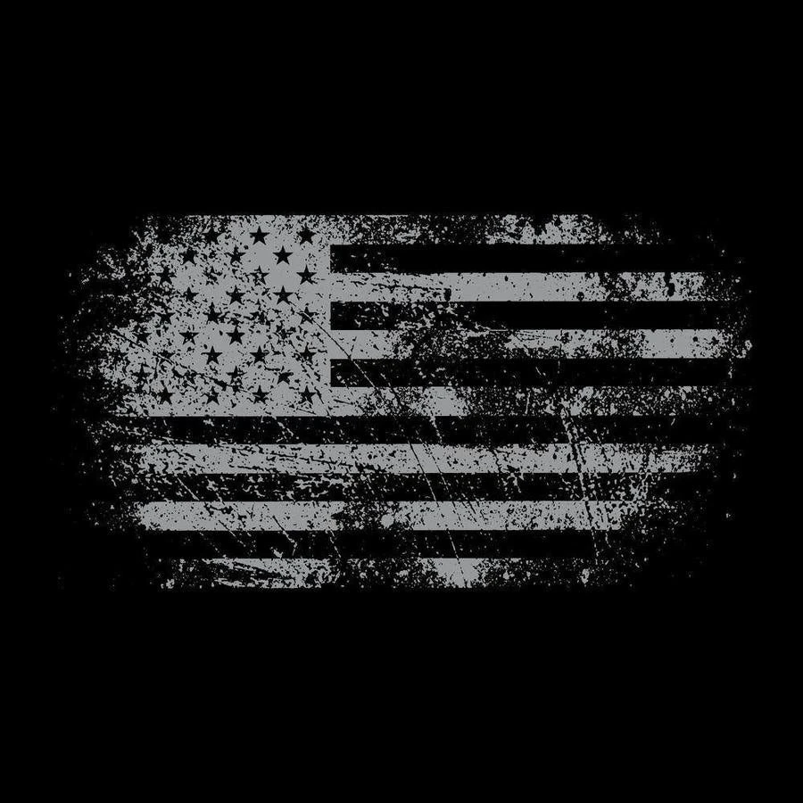 Women's Vintage American Long Sleeve Cropped T-Shirt - Black - Image 5