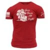 Goes Down All Night Tee - Red