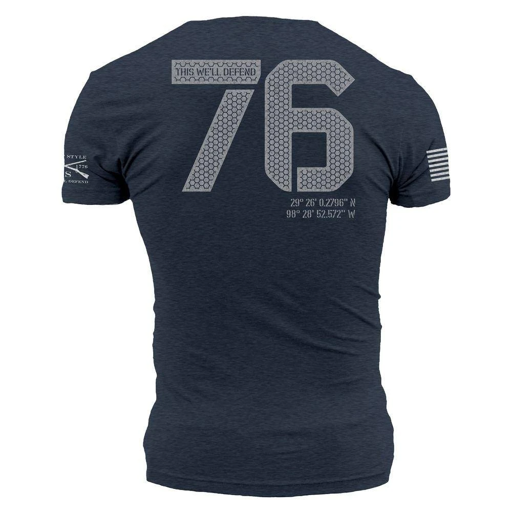 '76 T-Shirt - Midnight Navy - Image 6