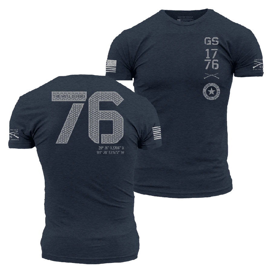 '76 T-Shirt - Midnight Navy