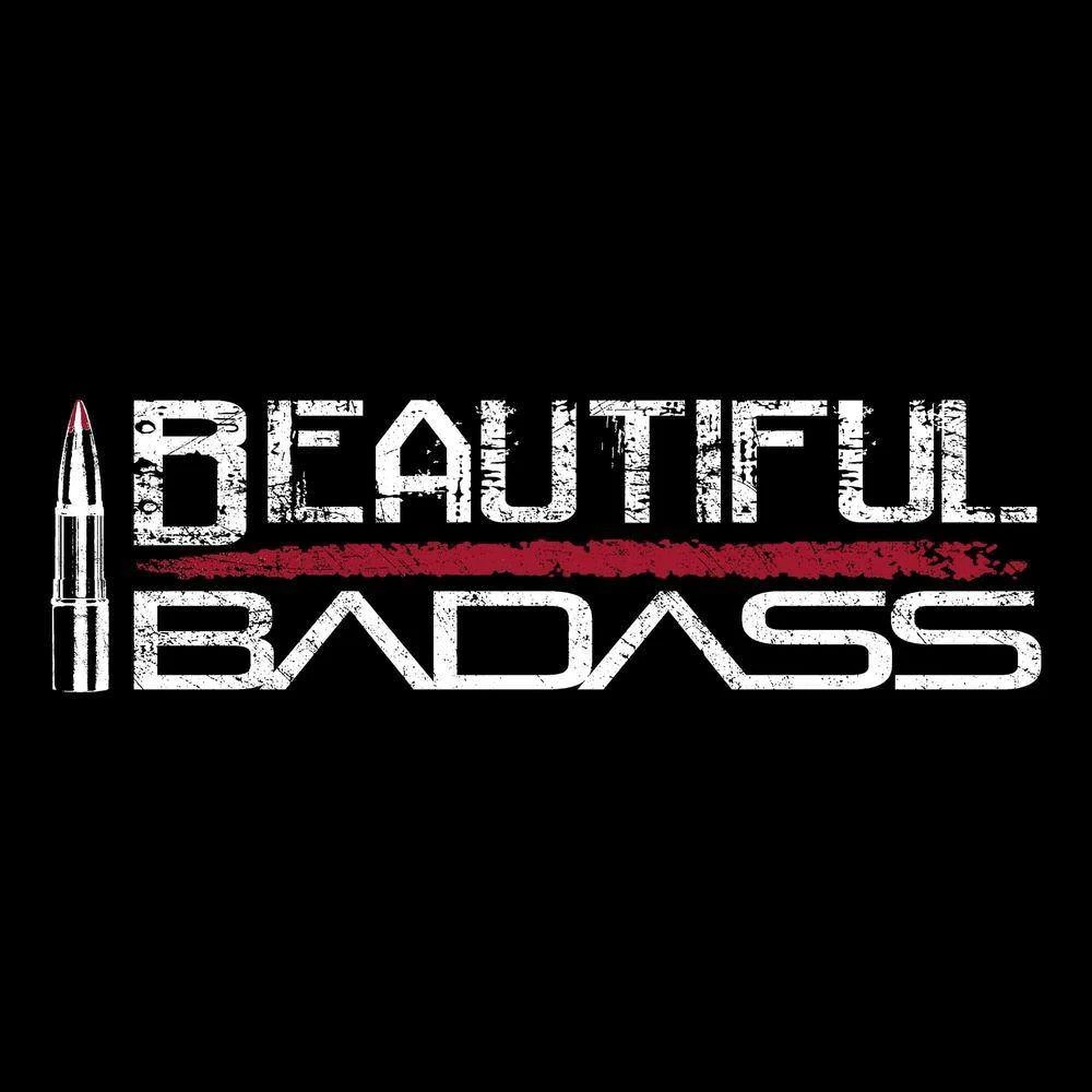 Women's Beautiful Badass V-Neck - Black - Image 6