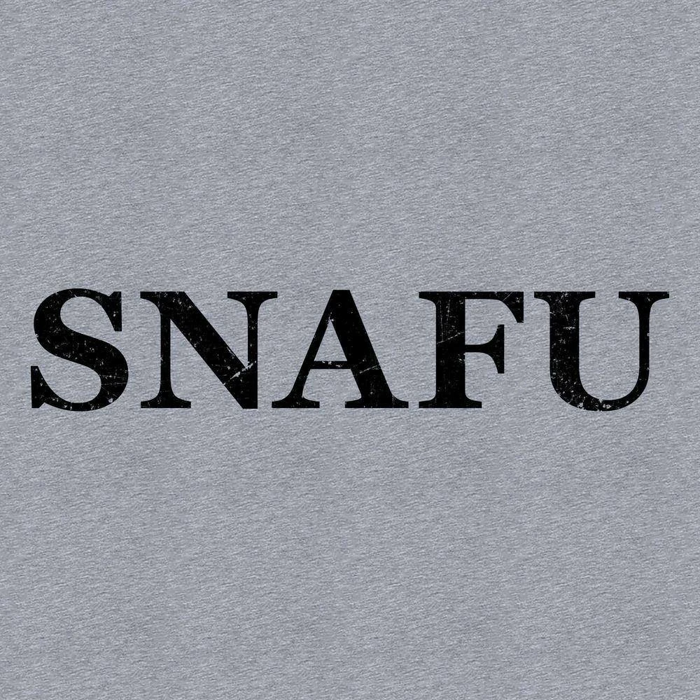 SNAFU T-Shirt - Heather Gray - Image 9