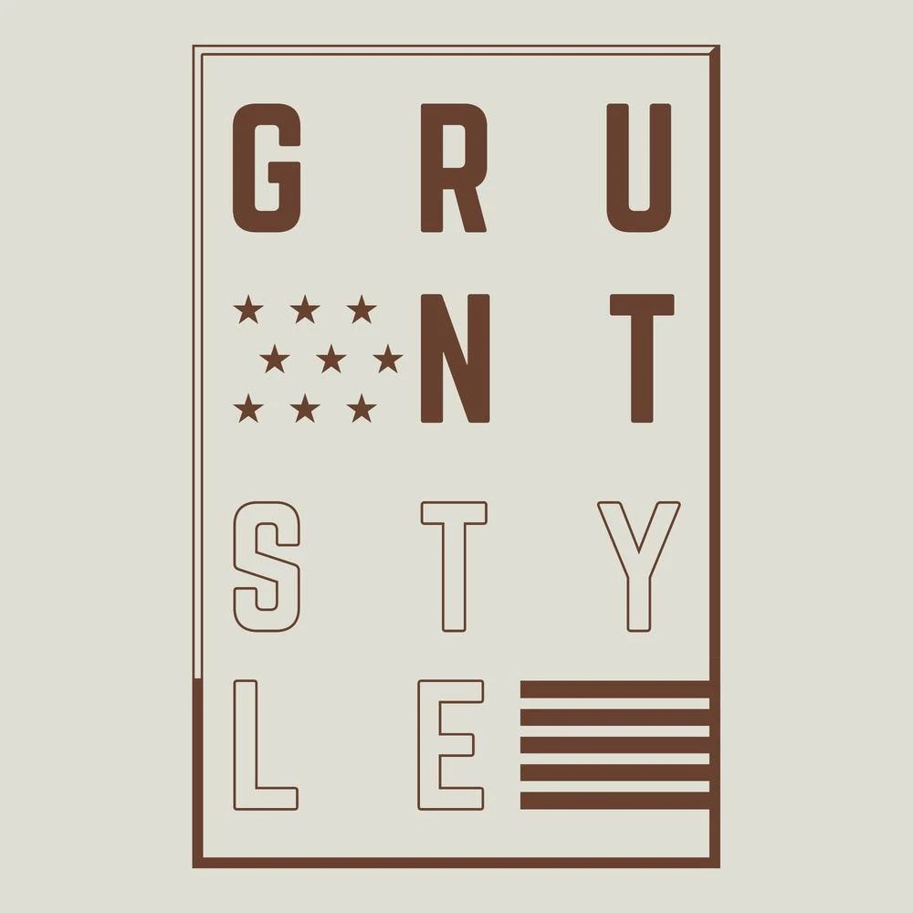 Stars And Stripes Logo T-Shirt - Sand - Image 5