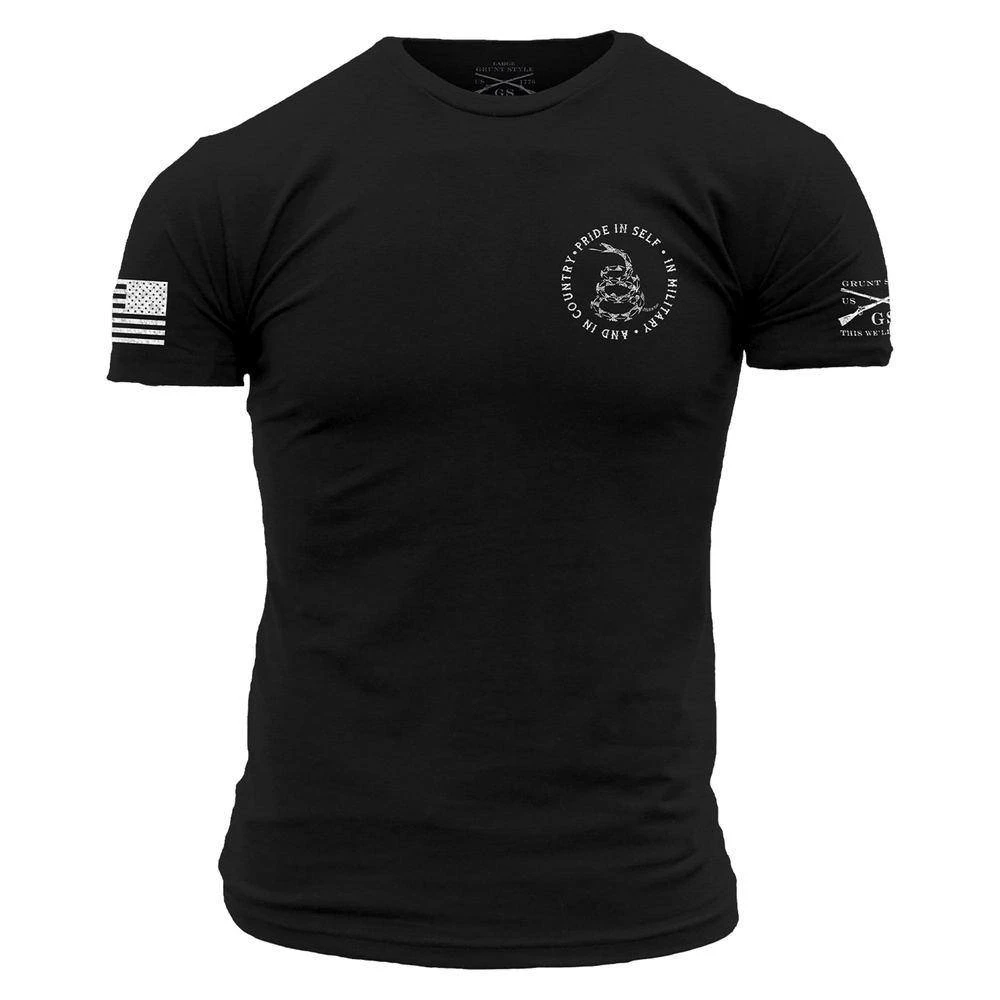 Live Free, Die Free T-Shirt - Black - Image 5