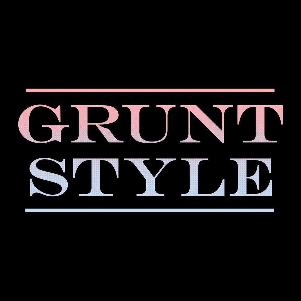 Women's Grunt Style Stacked Logo Ombre T-Shirt - Black - Image 8