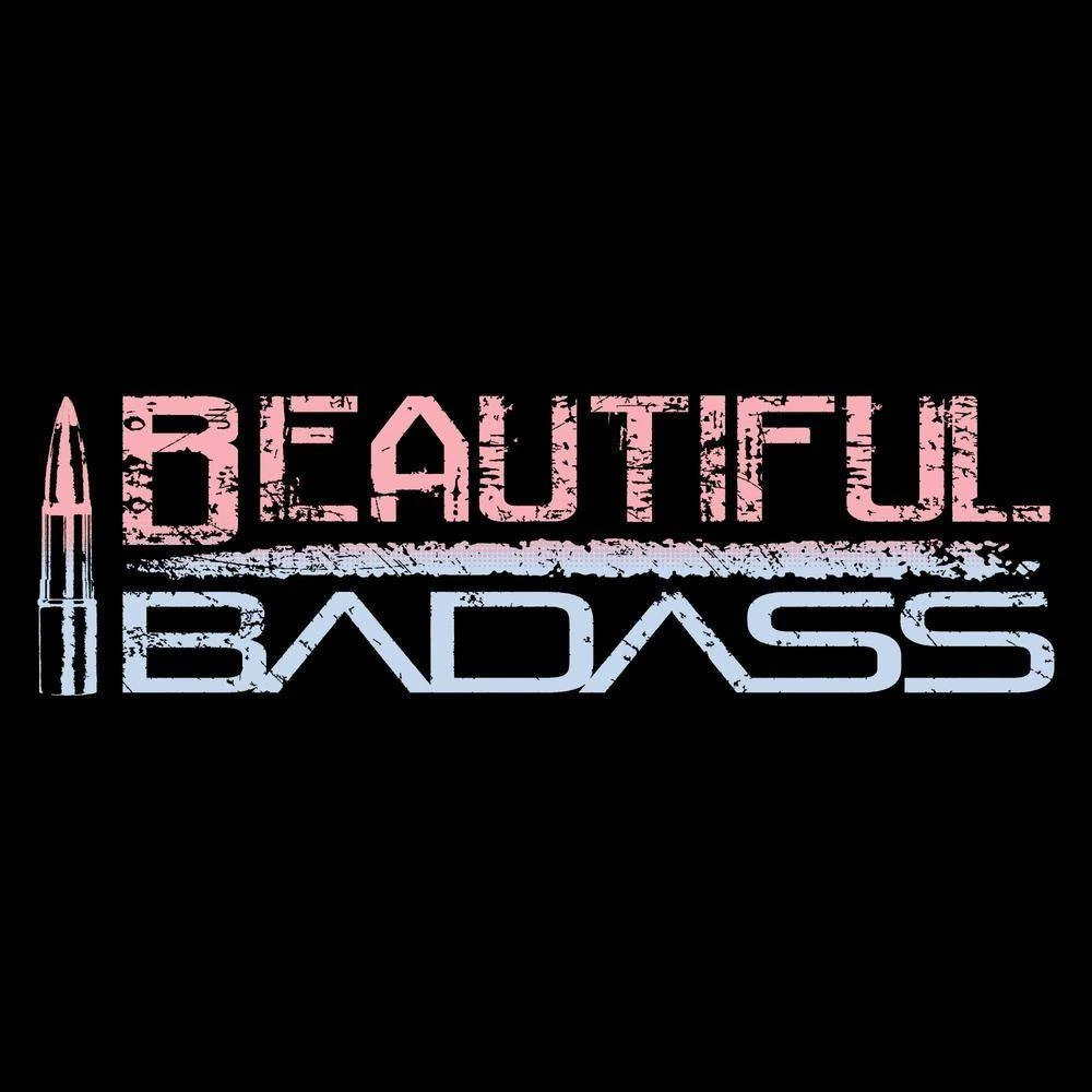 Women's Beautiful Badass Ombre T-Shirt- Black - Image 5
