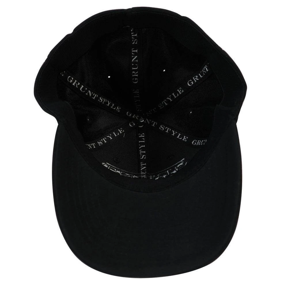 Accessories Stacked Logo Stretch Fit Hat - Blackout - Image 6