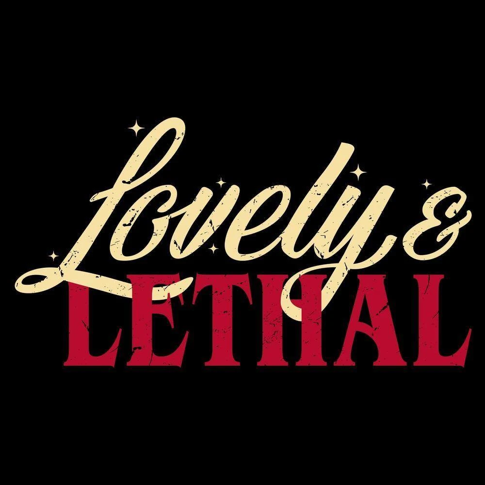 Women's Lovely & Lethal V-Neck - Black - Image 5