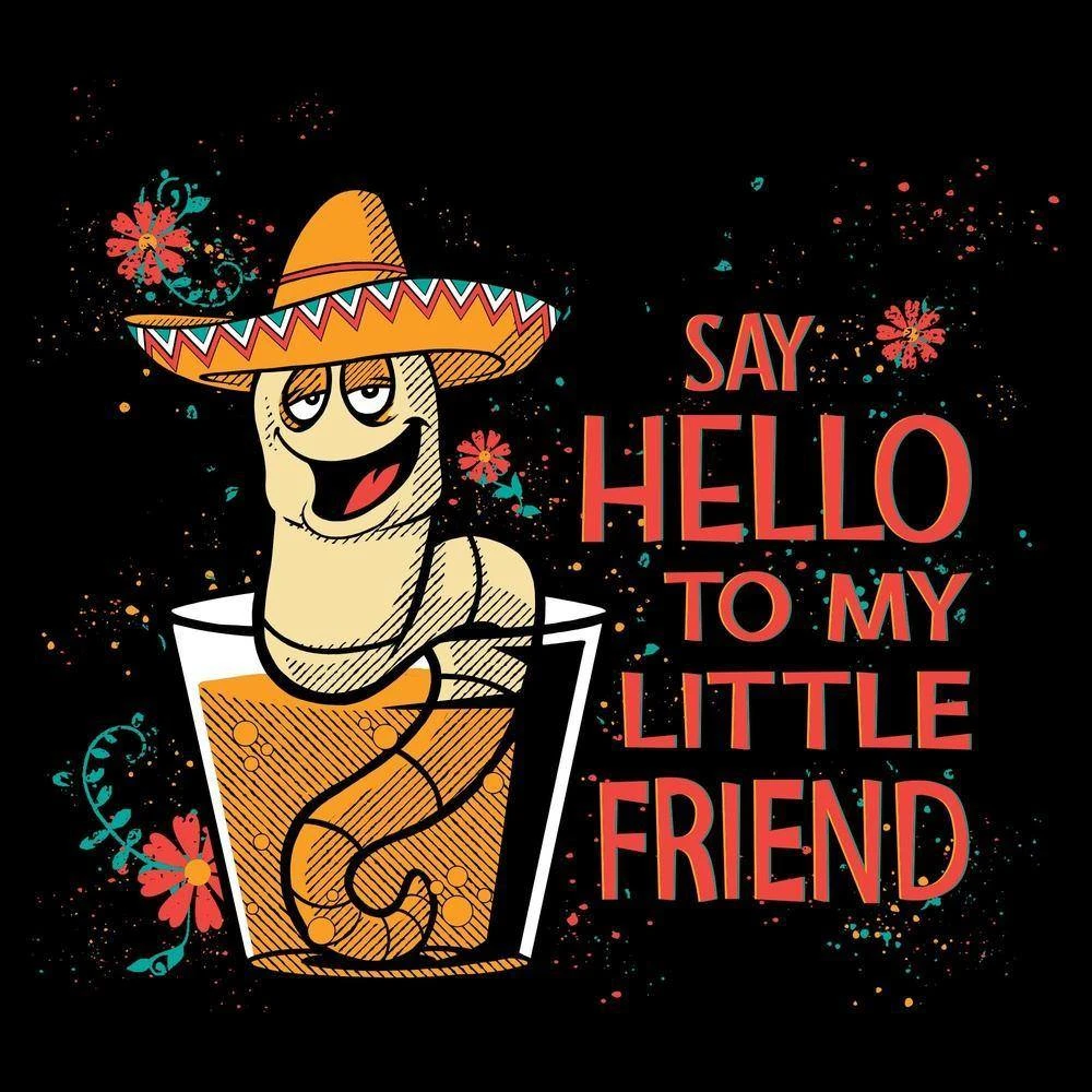 Little Friend T-Shirt - Black - Image 5