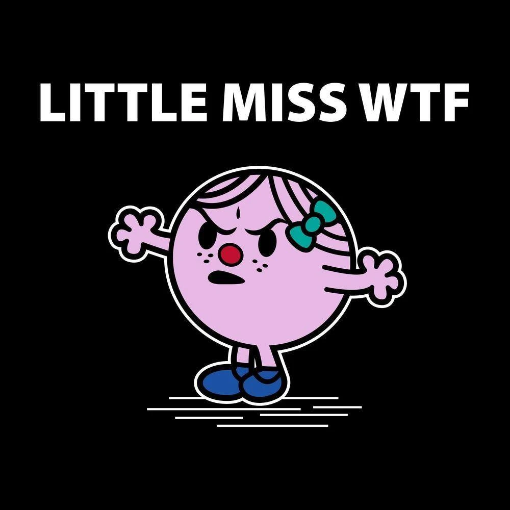 Women's WTF Hoodie - Black - Image 2