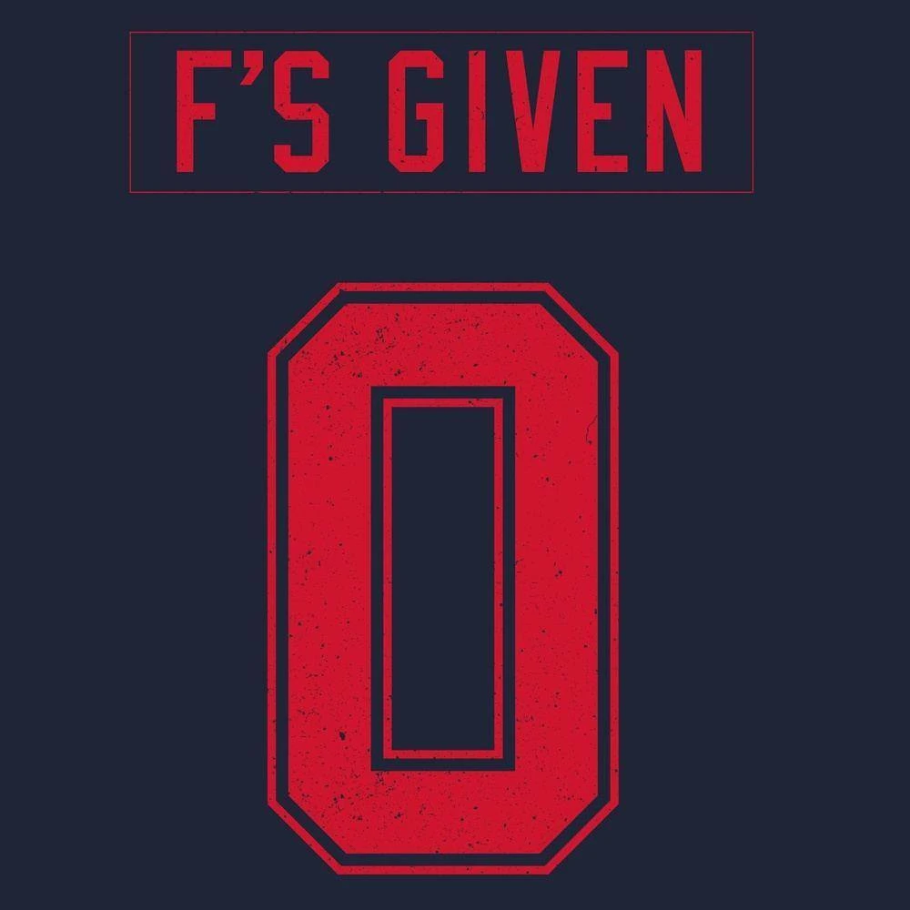 Women's Zero F's Given Hoodie - Navy - Image 5