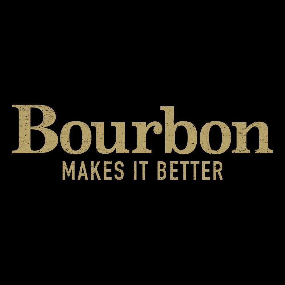 Bourbon Makes It Better Hoodie - Black - Image 3