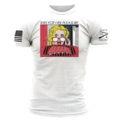 For Her Pleasure T-Shirt - White