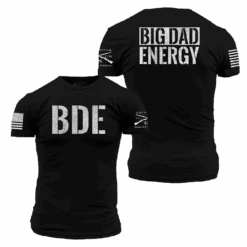 Big Dad Energy T-Shirt - Black