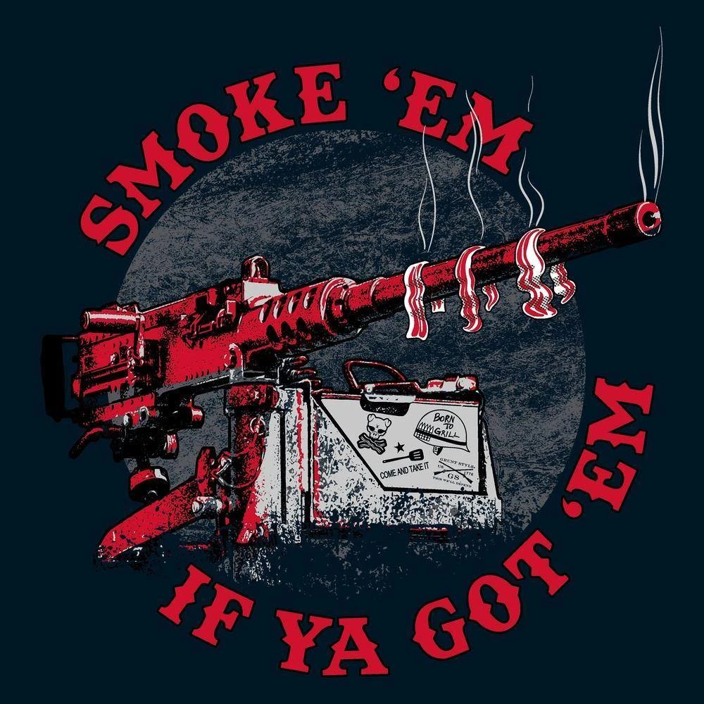 Barrel Bacon T-Shirt - Midnight Navy - Image 6