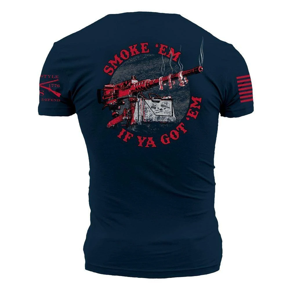 Barrel Bacon T-Shirt - Midnight Navy - Image 5