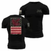 Grunt Style Stars & Bars T-Shirt - Black
