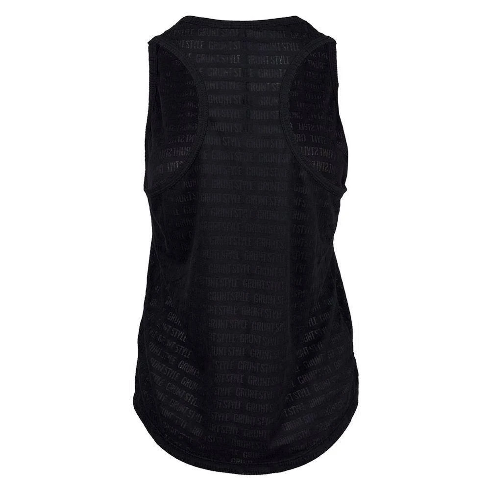 Women's Burn Out Tank - Black - Image 4