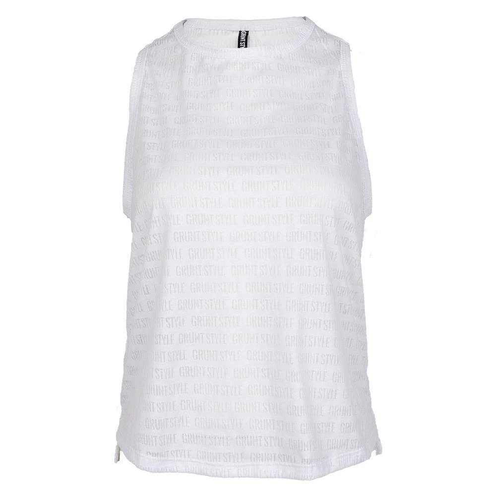 Women's Burn Out Tank - White - Image 4