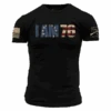 I AM 76 T-Shirt - Black