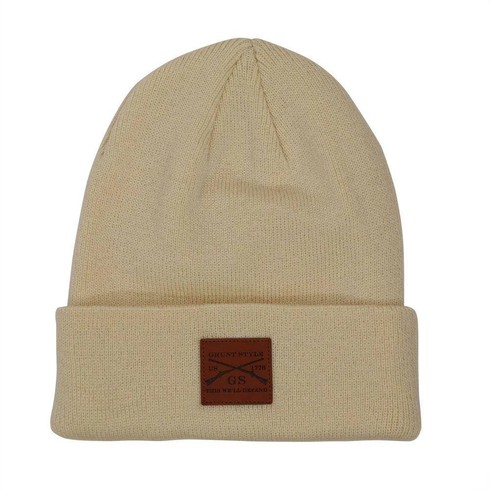 Accessories Cuffed Beanie - Natural - Image 2