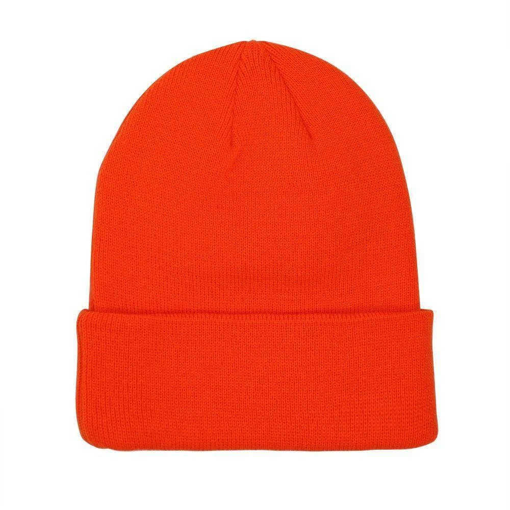 Accessories Cuffed Beanie - Safety Orange - Image 5
