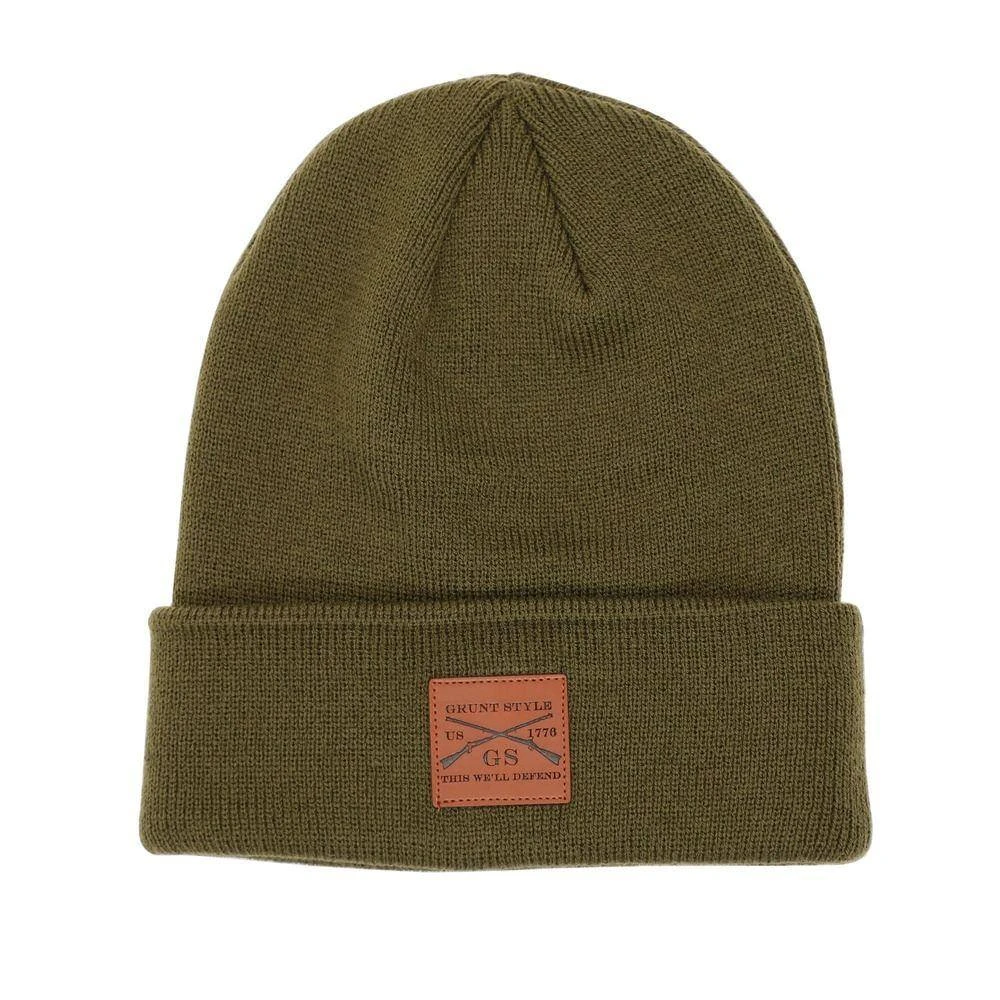 Accessories Cuffed Beanie - Military Green - Image 3