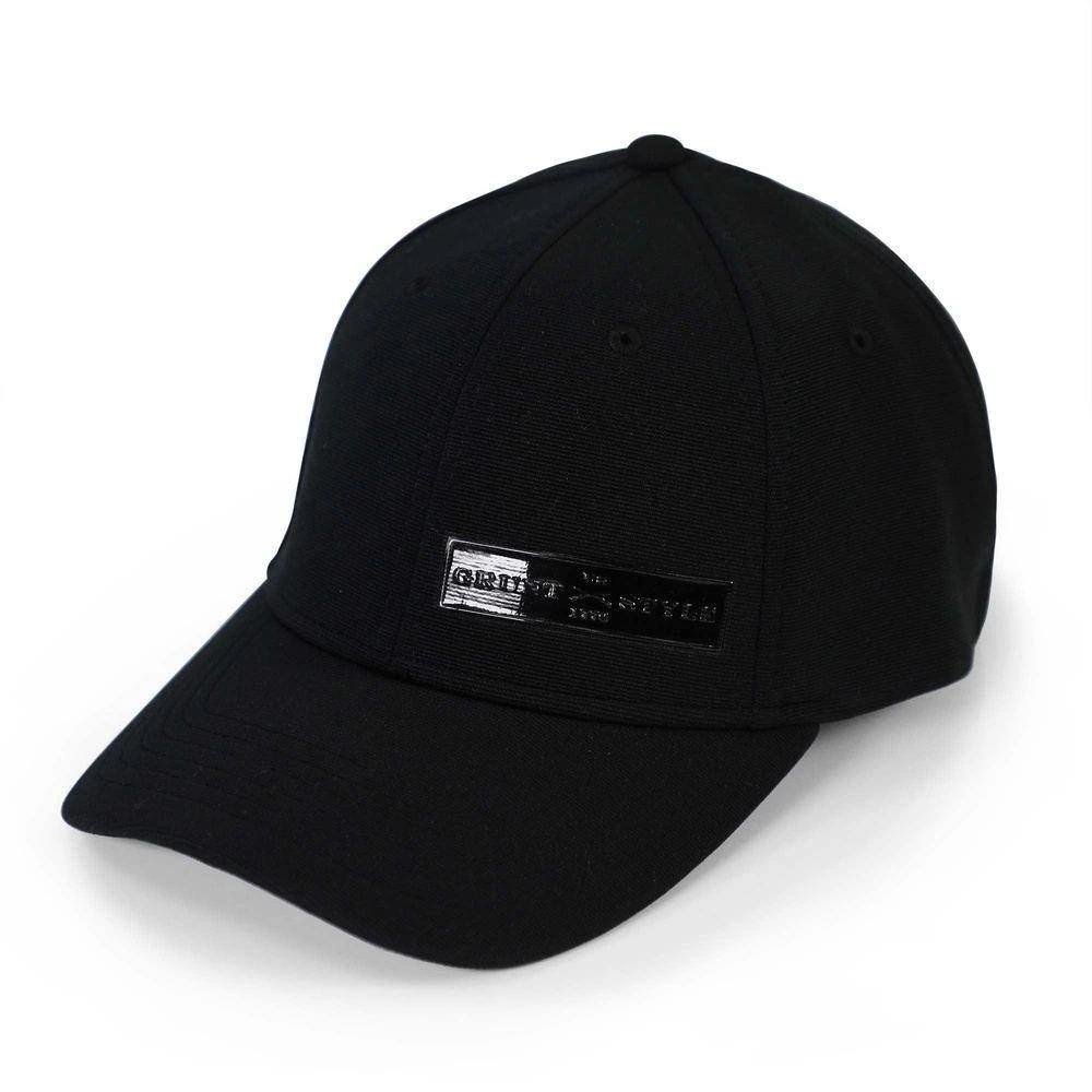 Accessories Black On Black Stretch Fit Hat - Image 4