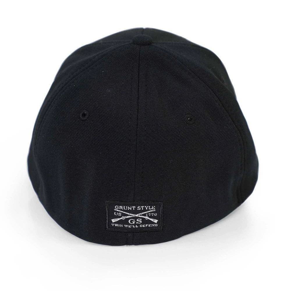 Accessories Black On Black Stretch Fit Hat - Image 7